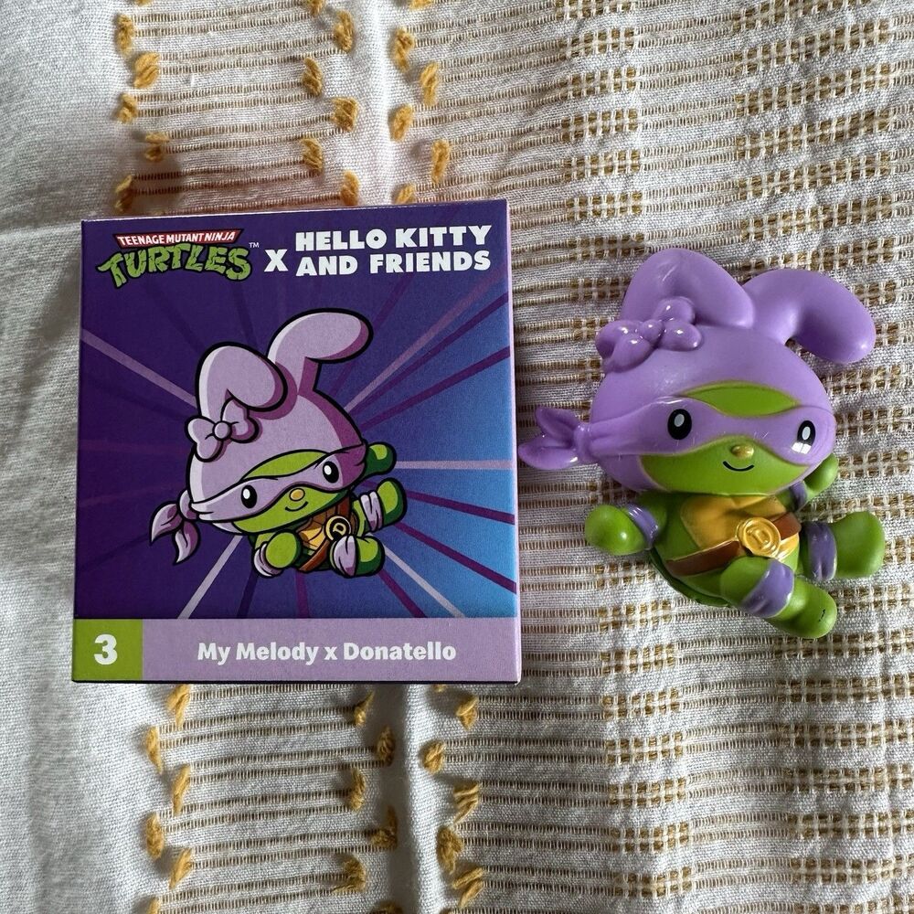 2025 McDonald’s Teenage Mutant Ninja Turtles X Hello Kitty MY MELODY X DONATELLO